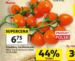 Auchan Pomidory truskawkowe polskie oferta