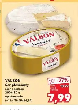 Kaufland Ser pleśniowy Camembert Valbon oferta