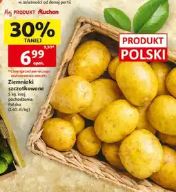 Auchan Ziemniaki szczotkowane Auchan polskie oferta