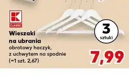 Kaufland Wieszaki na ubrania K-Classic 3-pak oferta