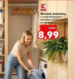 Kaufland Wieszak drewniany K-Classic oferta