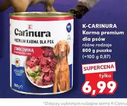 Kaufland Karma dla psów mokra K-Carinura Premium oferta