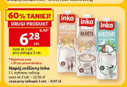 Auchan Napój roślinny owsiany Inka oferta