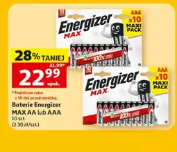 Auchan Baterie Energizer MAX AA oferta