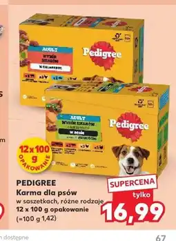 Kaufland Karma dla psów Pedigree oferta