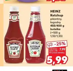 Kaufland Ketchup łagodny Heinz oferta