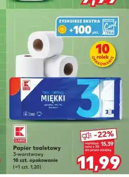 Kaufland Papier toaletowy K-Classic 10-pak oferta