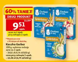 Auchan Kaszka Gerber Grain & Grow 3 Grains oferta