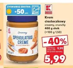 Kaufland Krem ciasteczkowy crunchy K-Classic oferta