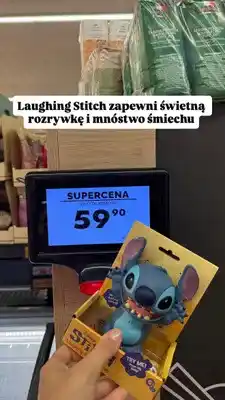 Biedronka Gra Laughing Stitch Disney oferta