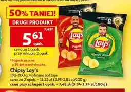 Auchan Chipsy Lay's Paprika oferta