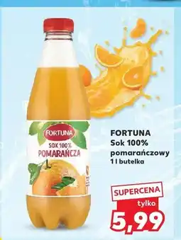 Kaufland Sok 100% pomarańczowy Fortuna oferta