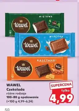 Kaufland Czekolada Wawel Miętowa oferta
