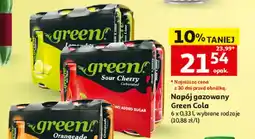 Auchan Napój gazowany Green Cola oferta