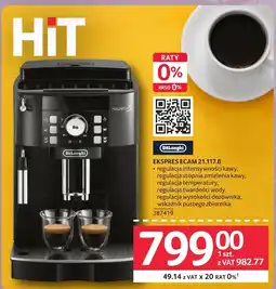 Selgros Ekspres do kawy DeLonghi oferta