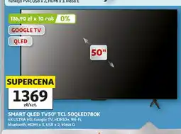 Auchan Telewizor Smart QLED TCL 50QLED780K oferta
