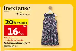 Auchan Sukienka dziecięca Inextenso oferta