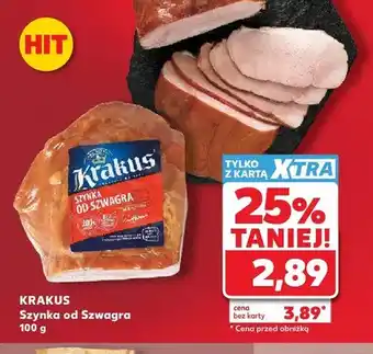 Kaufland Szynka od Szwagra Krakus oferta