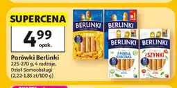 Auchan Parówki Berlinki z serem oferta