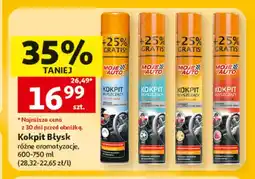 Auchan Spray do czyszczenia kokpitu Kokpit Błysk Moje Auto oferta