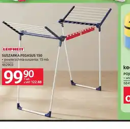 Selgros Suszarka na pranie Leifheit oferta