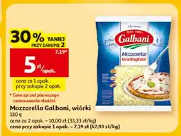 Auchan Mozzarella Galbani wiórki oferta