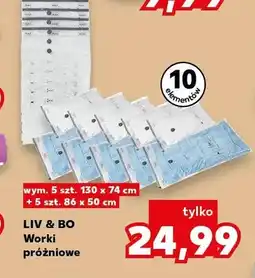Kaufland Worki próżniowe Liv & Bo oferta