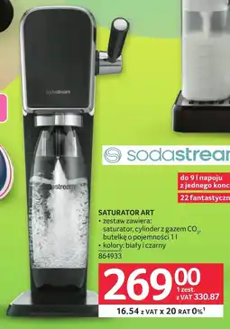 Selgros Saturator do wody Sodastream oferta