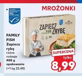 Kaufland Zapiecz rybę Family Fish oferta