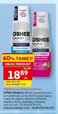 Auchan Koncentrat napoju Oshee Drop In witaminy i minerały oferta