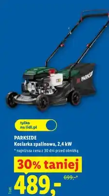 Lidl Kosiarka spalinowa PARKSIDE oferta