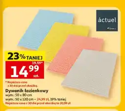 Auchan Dywanik łazienkowy Actuel 50x80 cm oferta