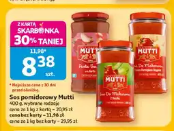 Auchan Sos do makaronu Mutti z czosnkiem oferta