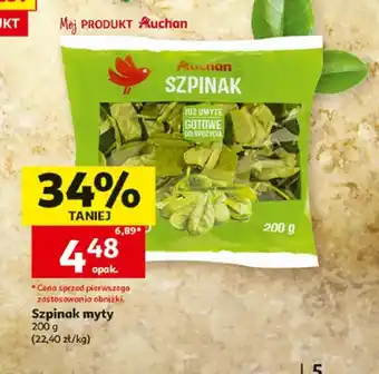 Auchan Szpinak myty Auchan oferta