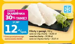 Auchan Filety z pangi mrożone oferta
