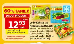 Auchan Lody Kaktus multipack oferta