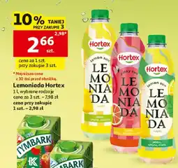 Auchan Lemoniada Hortex Lemon Sun Cytryna Limonka oferta