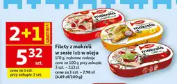 Auchan Filety z makreli w sosie pomidorowym Graal oferta