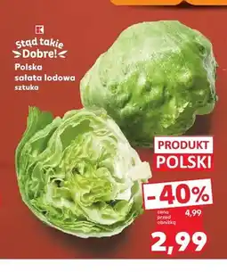 Kaufland Sałata lodowa Stąd takie Dobre! oferta