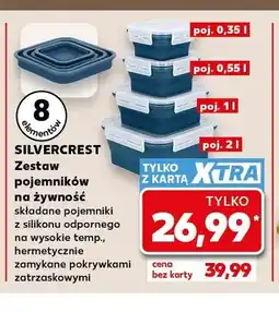 Kaufland Zestaw pojemników na żywność Silvercrest oferta