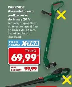Kaufland Akumulatorowa podkaszarka do trawy Parkside oferta