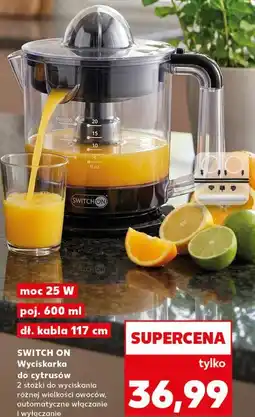 Kaufland SWITCH ON Wyciskarka do cytrusów oferta