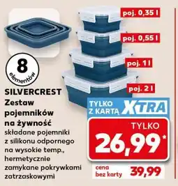 Kaufland SILVERCREST Zestaw pojemników na żywność oferta