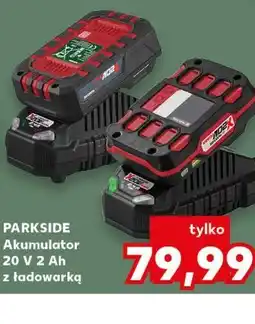 Kaufland PARKSIDE Akumulator 20 V 2 Ah z ładowarką oferta