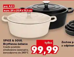 Kaufland SPICE & SOUL Brytfanna żeliwna oferta