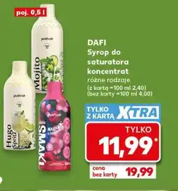 Kaufland DAFI Syrop do saturatora koncentrat oferta