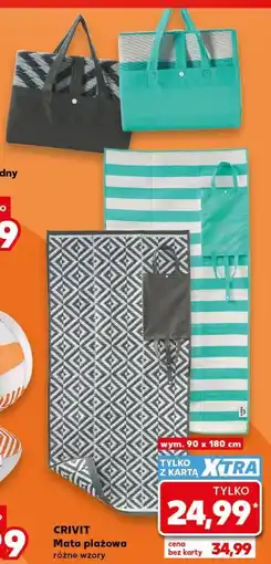 Kaufland CRIVIT Mata plażowa oferta