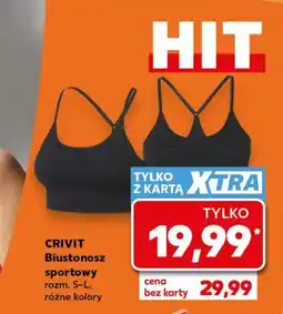 Kaufland CRIVIT Biustonosz sportowy oferta