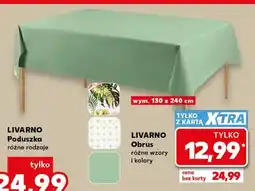 Kaufland LIVARNO Obrus oferta