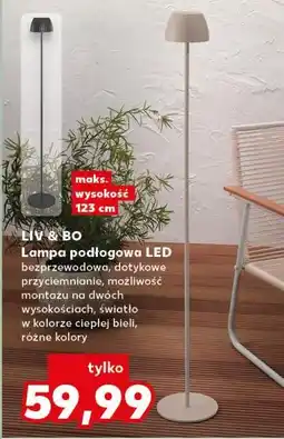 Kaufland LIV & BO Lampa podłogowa LED bezprzewodowa, dotykowa oferta